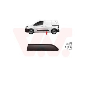 Comprar Listón embellecedor / protector, puerta de VAN WEZEL 0991425 a bajo precio de 36,34 €