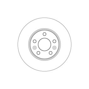 Achetez des Disque de frein TRW DF4615 à prix pour 76,72 €