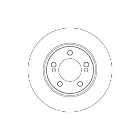 Achetez des Disque de frein TRW DF6924S à prix pour 112,24 €