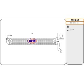 Compre Radiador de óleo de AHE online para Amarok II Pick-up (T1, NF) a preços moderados