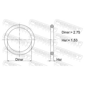 Dichtung, Kraftstoffleitung 23400-011