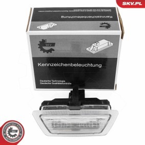 Kennzeichenbeleuchtung für OPEL von ESEN SKV