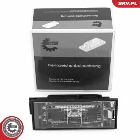 Kennzeichenbeleuchtung für RENAULT von ESEN SKV