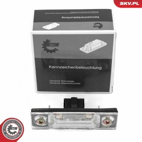 Kennzeichenbeleuchtung für SEAT von ESEN SKV