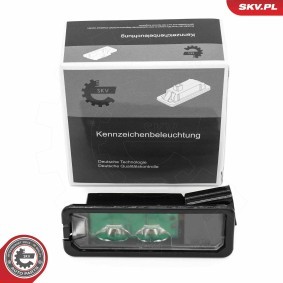 Kennzeichenbeleuchtung für SEAT von ESEN SKV