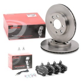 Bremsscheiben und -beläge BRB3405N0084 von BREMBO günstig für 72,81 € online kaufen