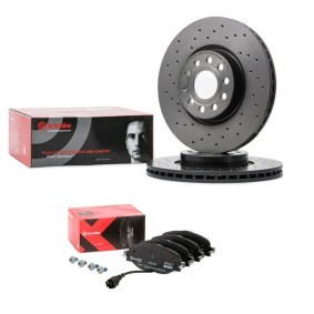 Comprar Kit de discos de freno y pastillas de BREMBO BRB3405N0107 a bajo precio de 265,11 €