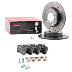 Acquista Kit dischi e pastiglie da BREMBO online per T-Cross (C11_) a prezzi moderati