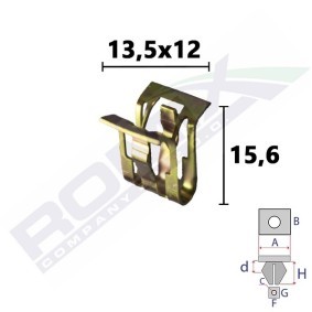 Clip, Zier- / Schutzleiste C70859