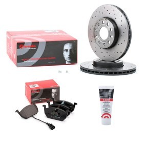 Acquista Kit dischi e pastiglie da BREMBO BRB3405N0186 a buon mercato per soli 169,72 €