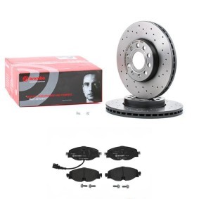 Comprar Kit de discos de freno y pastillas de BREMBO BRB3405N0252 a bajo precio de 201,09 €