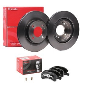 Acquista Kit dischi e pastiglie da BREMBO online per Mirage / Space Star Hatchback (A0_A) a prezzi moderati