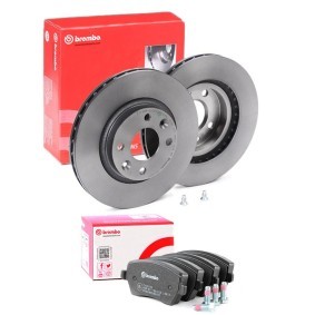 Bremsscheiben und -beläge BRB3405N0337 von BREMBO günstig für 112,09 € online kaufen