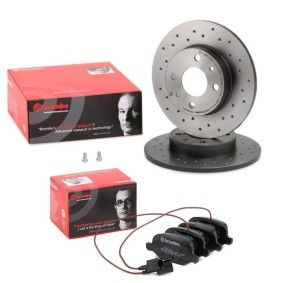Comprar Kit de discos de freno y pastillas de BREMBO BRB3405N0437 a bajo precio de 102,90 €