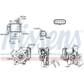 Comprar Válvula EGR de NISSENS 98524 a bajo precio de 237,88 €
