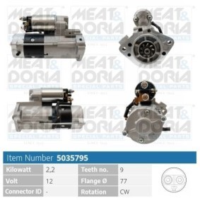 Köp Startmotor av MEAT & DORIA 5035795 till det låga priset 2816,68 kr