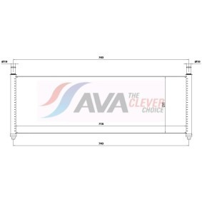Acquista Radiatore motore da AVA COOLING SYSTEMS TE2001 a buon mercato per soli 181,90 €