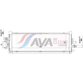Acquista Radiatore motore da AVA COOLING SYSTEMS TE2002 a buon mercato per soli 131,76 €