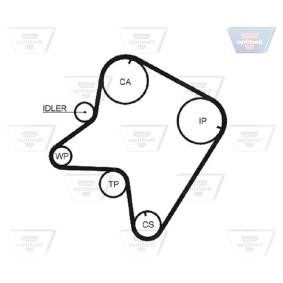 Achetez des Courroie de distribution OPTIBELT ZRK 1226 à prix pour 54,02 €