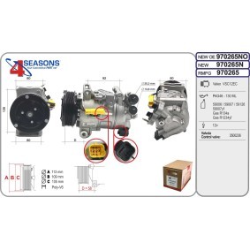 Köp AC-kompressor av AHE 970265NO till det låga priset 7759,72 kr