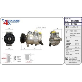 Compre Compressor, ar condicionado da AHE 97822N a um preço baixo por 501,19 €