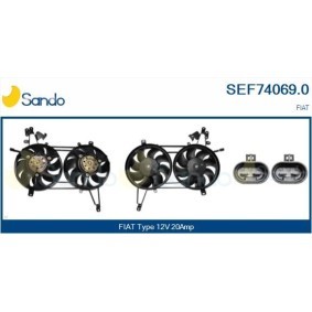 Elektromotor, Kühlerlüfter SEF74069.0