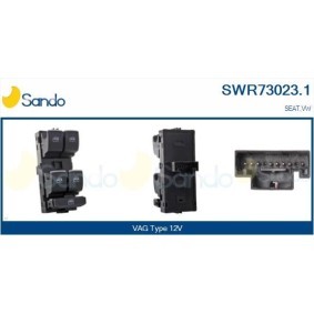 Comprar Interruptor de elevalunas de SANDO SWR73023.1 a bajo precio de 44,68 €