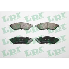 Achetez des Plaquettes de frein LPR 05P1198 à prix pour 20,91 €