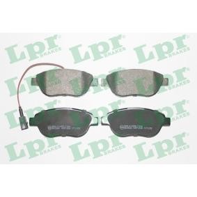 Achetez des Plaquettes de frein LPR 05P1268 à prix pour 61,18 €