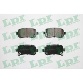 Acquista Kit pastiglie freni da LPR 05P1550 a buon mercato per soli 25,81 €
