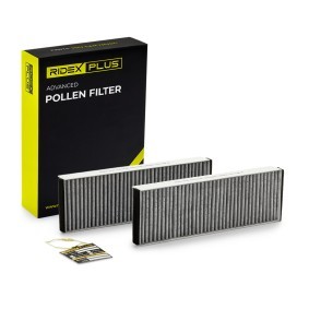 Osta Suodatin, sisäilma RIDEX PLUS:llä 424I0234P edullisesti hintaan 20,77 €