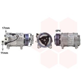 Acquista Compressore aria condizionata da VAN WEZEL 0601K715 a buon mercato per soli 544,11 €