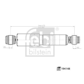 Stoßdämpfer von FEBI BILSTEIN