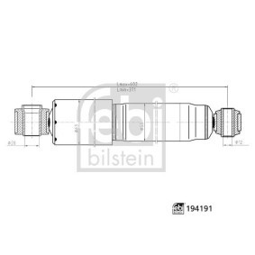 MAZDA Stoßdämpfer von FEBI BILSTEIN