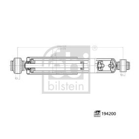 Comprar Amortiguador de FEBI BILSTEIN 194200 a bajo precio de 51,18 €