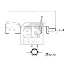 Stoßdämpfer von FEBI BILSTEIN