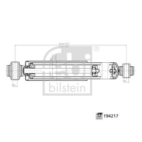 Comprar Amortiguador de FEBI BILSTEIN 194217 a bajo precio de 55,85 €