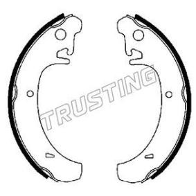 Comprar Juego de zapatas de frenos de TRUSTING 122.004 a bajo precio de 27,15 €