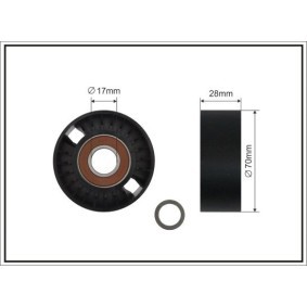 Acquista Galoppino / guidacinghia, cinghia poly-v da CAFFARO online per Z8 Roadster (E52) a prezzi moderati