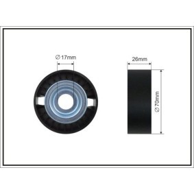 Spannrolle, Keilrippenriemen 500629 SC