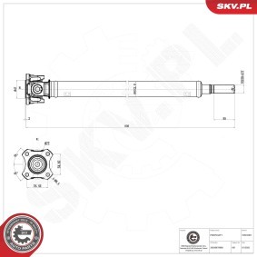 Antriebswelle 76SKV007