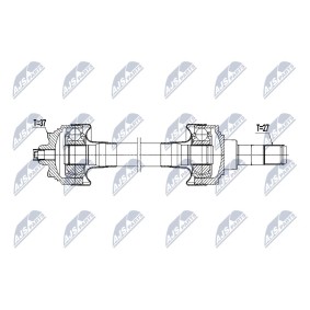 Antriebswelle NPW-BM-227