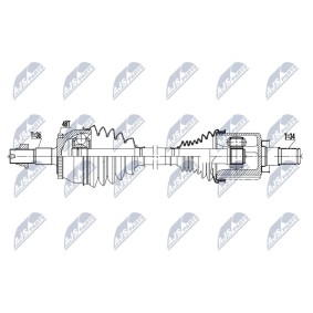 Comprar Árbol de transmisión de NTY NPW-DW-063 a bajo precio de 239,81 €