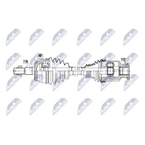 Comprar Árbol de transmisión de NTY NPW-DW-065 a bajo precio de 239,81 €