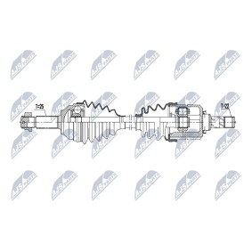 Comprar Árbol de transmisión de NTY NPW-DW-069 a bajo precio de 229,48 €