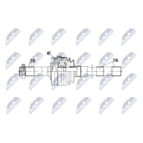 Antriebswelle NPW-ME-202
