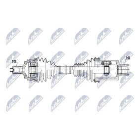 Antriebswelle NPW-ME-208