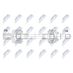 Antriebswelle NPW-ME-222