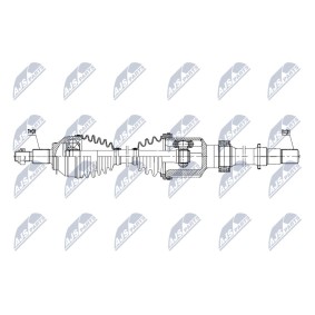 Comprar Árbol de transmisión de NTY NPW-MZ-104 a bajo precio de 225,83 €