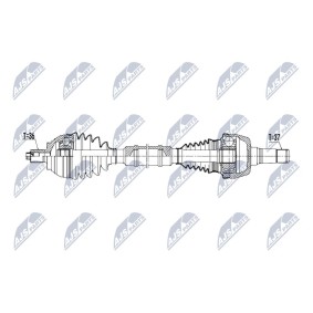 Comprar Árbol de transmisión de NTY NPW-VW-221 a bajo precio de 302,33 €